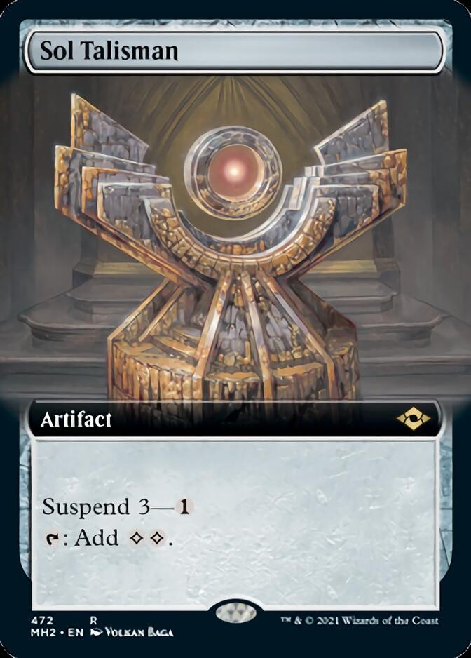 Sol Talisman (Extended Art) [Modern Horizons 2] | Gear Gaming Bentonville