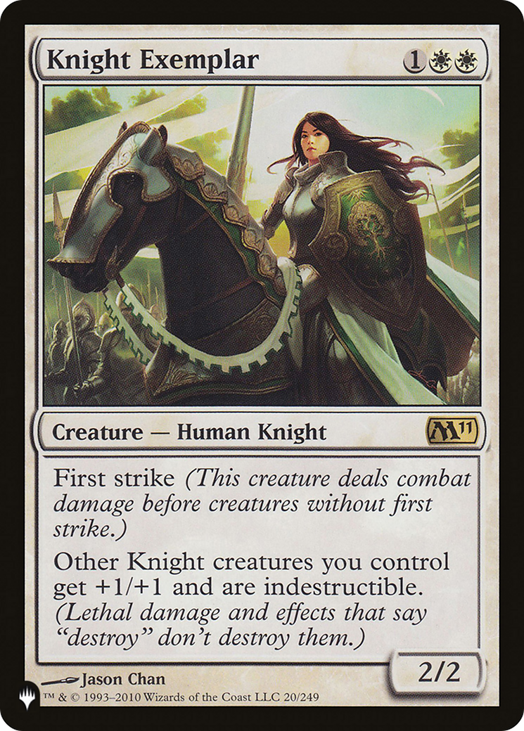 Knight Exemplar (Magic 2011) [The List] | Gear Gaming Bentonville