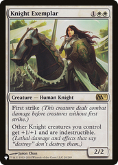 Knight Exemplar (Magic 2011) [The List] | Gear Gaming Bentonville