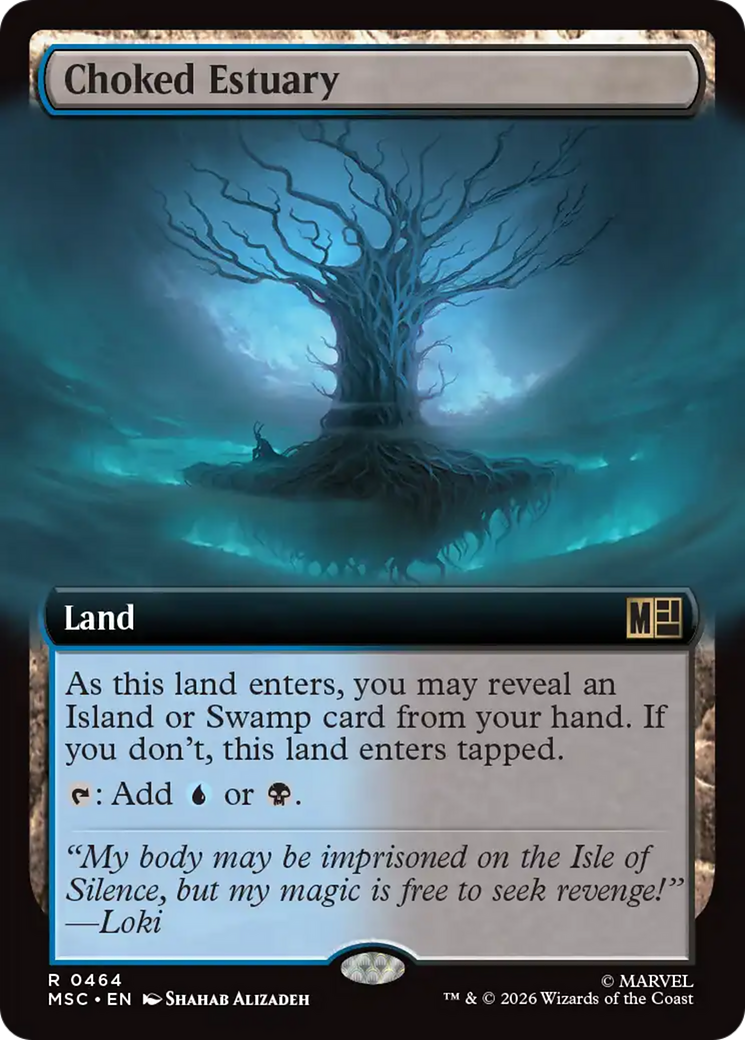 Choked Estuary (Extended Art) [Marvel Super Heroes Commander] | Gear Gaming Bentonville