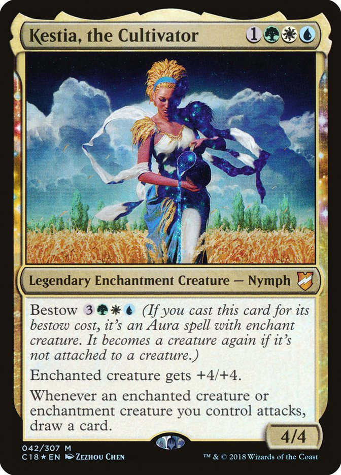 Kestia, the Cultivator [Commander 2018] | Gear Gaming Bentonville