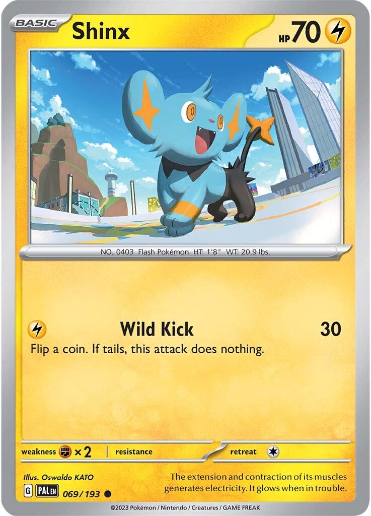 Shinx (069/193) [Scarlet & Violet: Paldea Evolved] | Gear Gaming Bentonville