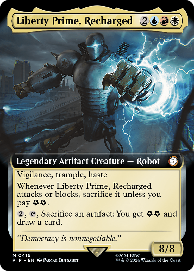 Liberty Prime, Recharged (Extended Art) [Fallout] | Gear Gaming Bentonville