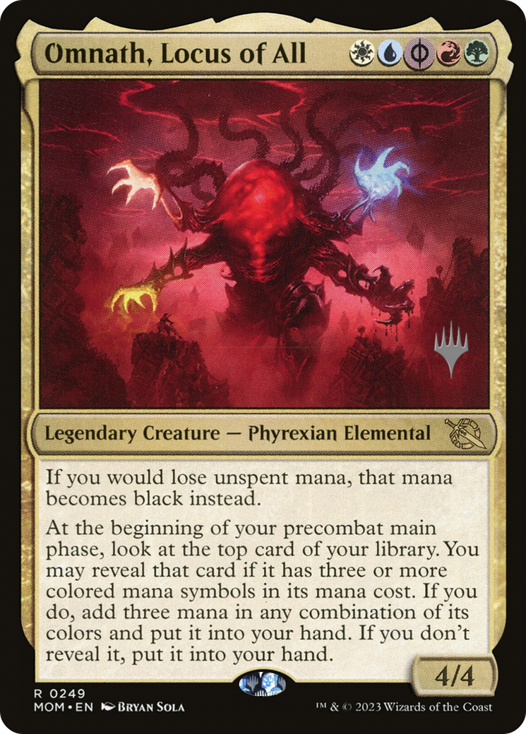 Omnath, Locus of All (Promo Pack) [March of the Machine Promos] | Gear Gaming Bentonville