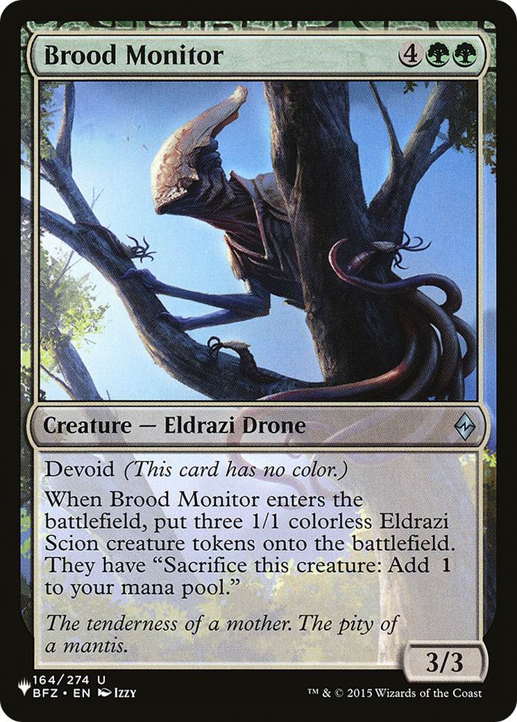 Brood Monitor [The List Reprints] | Gear Gaming Bentonville