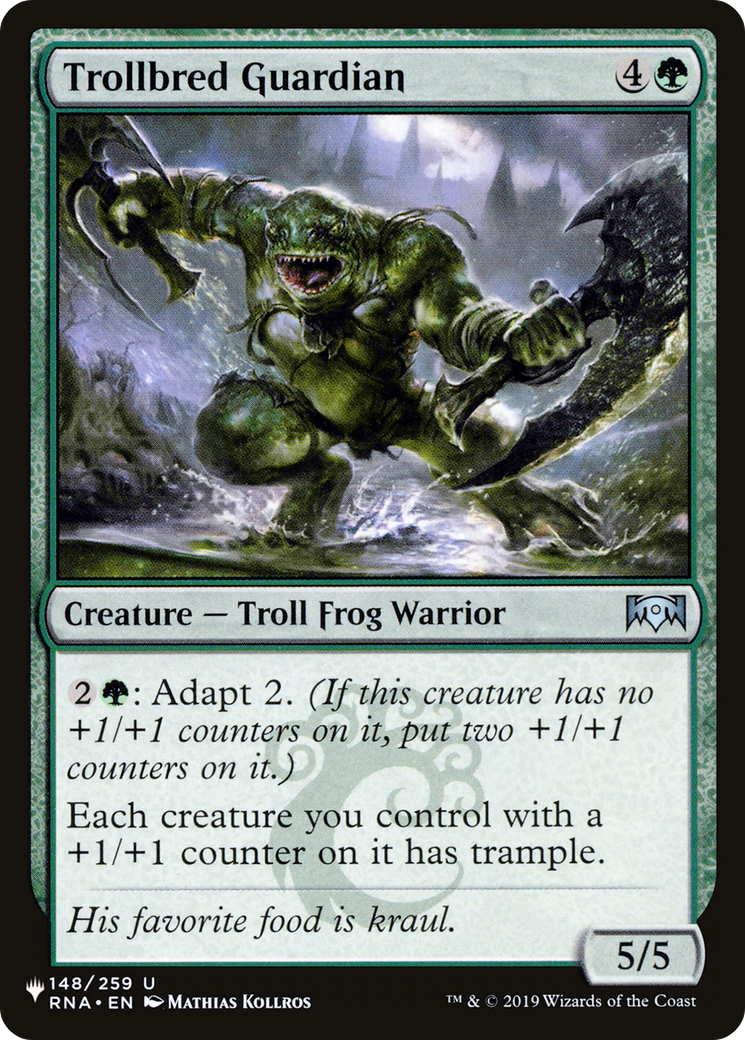 Trollbred Guardian [The List Reprints] | Gear Gaming Bentonville