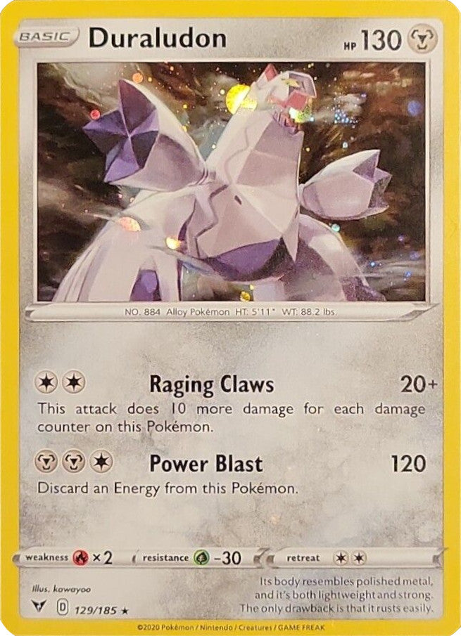 Duraludon (129/185) (Cosmos Holo) [Sword & Shield: Vivid Voltage] | Gear Gaming Bentonville