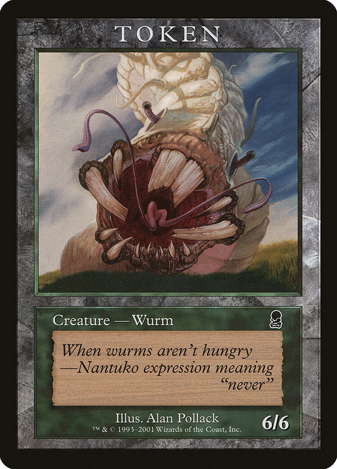 Wurm Token [Magic Player Rewards 2002] | Gear Gaming Bentonville