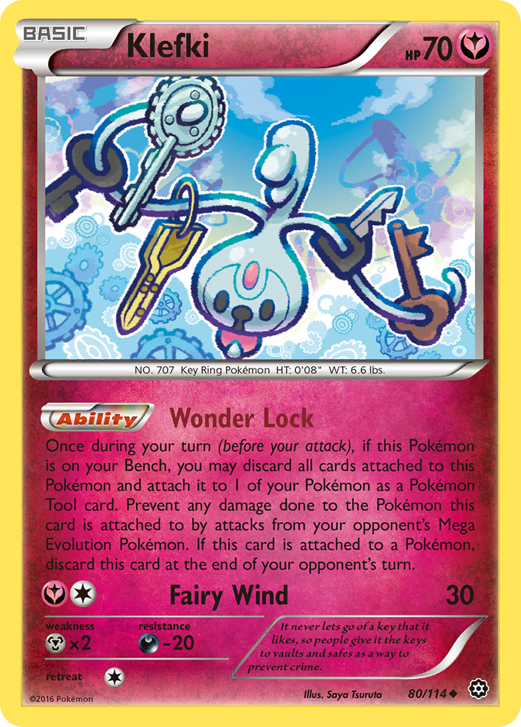Klefki (80/114) [XY: Steam Siege] | Gear Gaming Bentonville