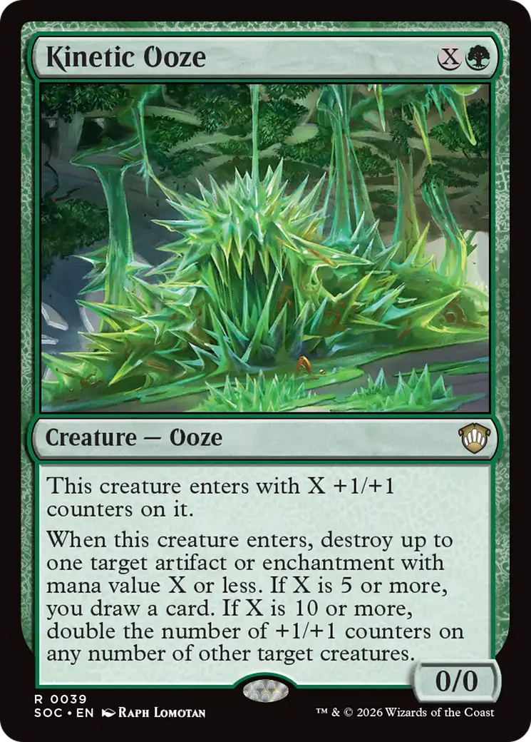 Kinetic Ooze [Secrets of Strixhaven Commander] | Gear Gaming Bentonville