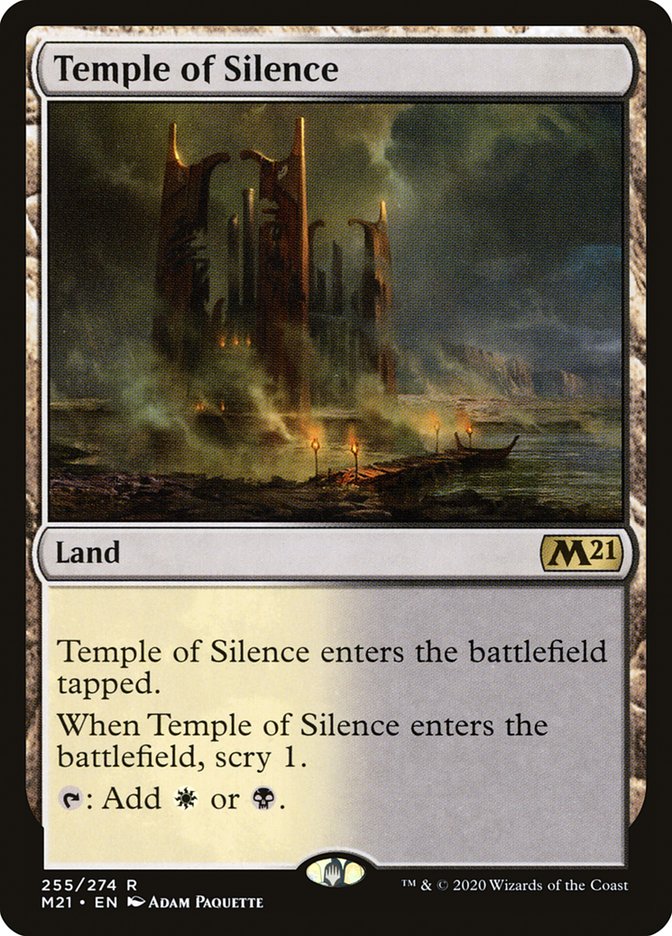 Temple of Silence [Core Set 2021] | Gear Gaming Bentonville