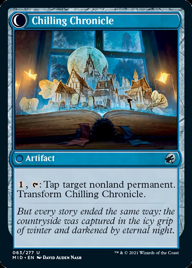 Mysterious Tome // Chilling Chronicle [Innistrad: Midnight Hunt] | Gear Gaming Bentonville