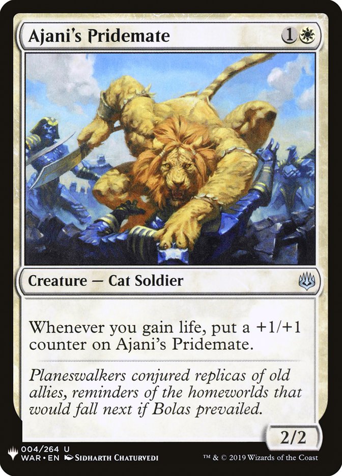 Ajani's Pridemate [Mystery Booster] | Gear Gaming Bentonville