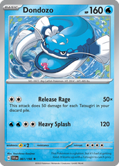 Dondozo (061/198) (Line Holo) [Scarlet & Violet: Base Set] | Gear Gaming Bentonville