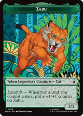 Redwing // Zabu Double-Sided Token [Marvel Super Heroes Tokens] | Gear Gaming Bentonville