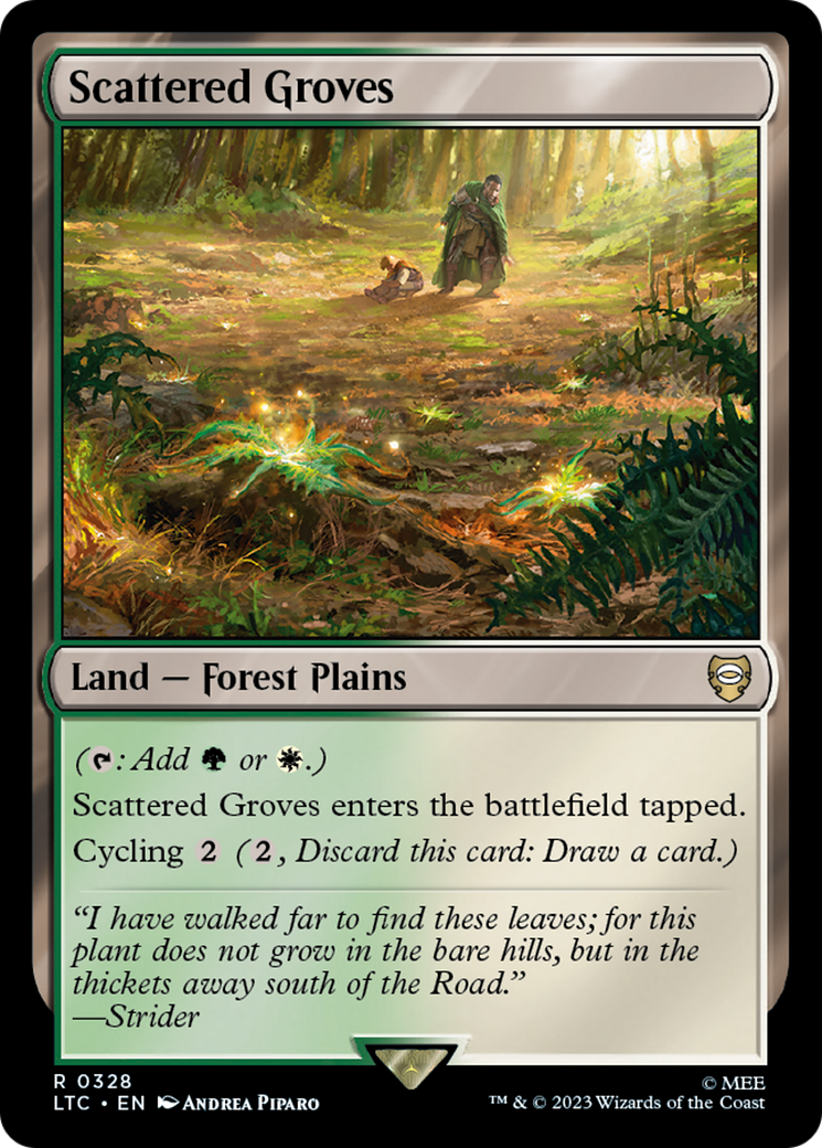 Scattered Groves [The Lord of the Rings: Tales of Middle-Earth Commander] | Gear Gaming Bentonville