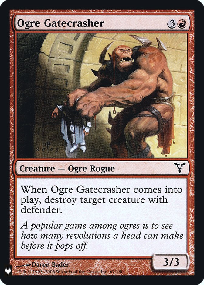 Ogre Gatecrasher [Mystery Booster] | Gear Gaming Bentonville