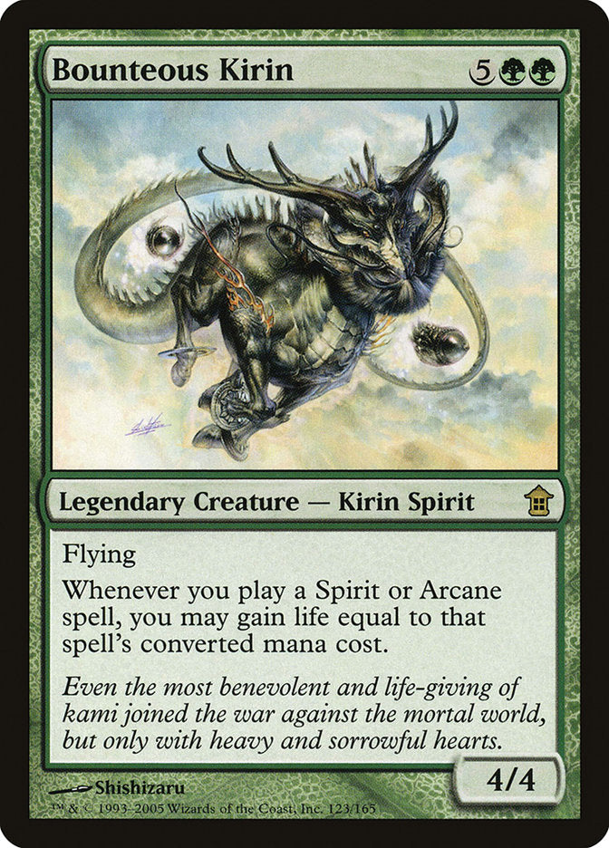 Bounteous Kirin [Saviors of Kamigawa] | Gear Gaming Bentonville