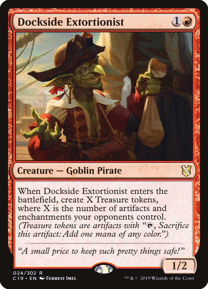 Dockside Extortionist [Commander 2019] | Gear Gaming Bentonville