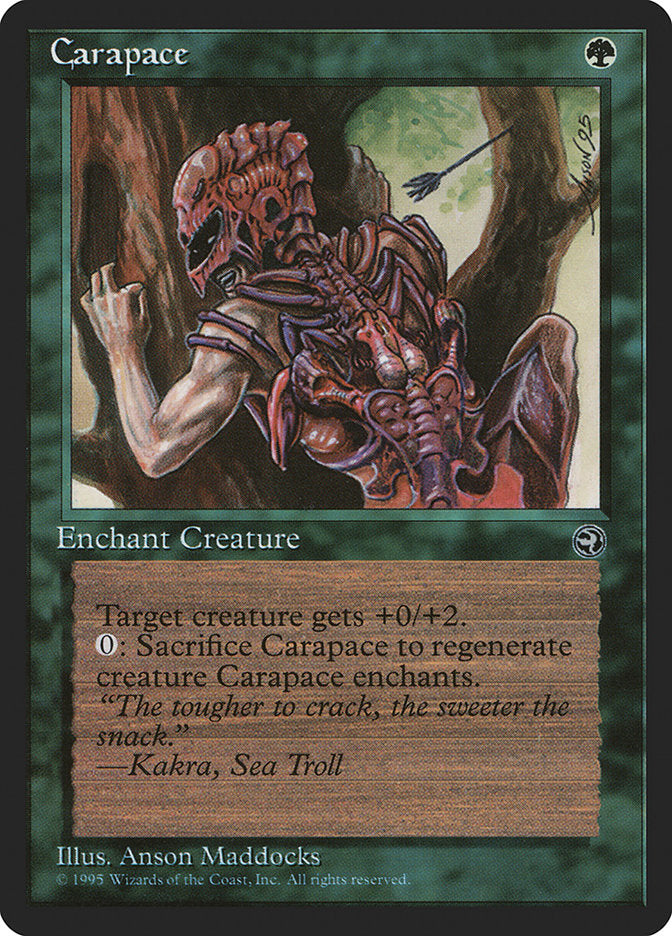 Carapace (Kakra Flavor Text) [Homelands] | Gear Gaming Bentonville