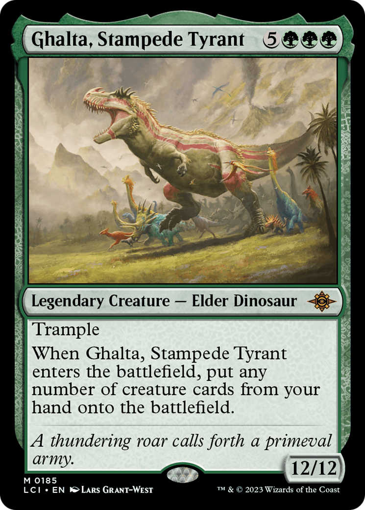 Ghalta, Stampede Tyrant [The Lost Caverns of Ixalan] | Gear Gaming Bentonville