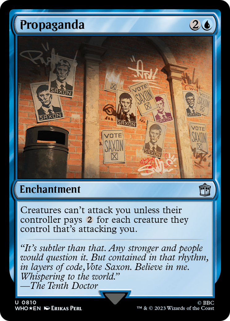 Propaganda (Surge Foil) [Doctor Who] | Gear Gaming Bentonville