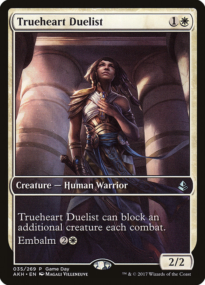 Trueheart Duelist (Game Day) [Amonkhet Promos] | Gear Gaming Bentonville