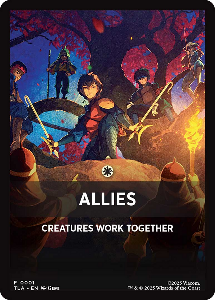 Allies Theme Card [Avatar: The Last Airbender: Eternal-Legal] | Gear Gaming Bentonville