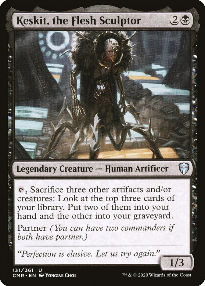 Keskit, the Flesh Sculptor [Commander Legends] | Gear Gaming Bentonville