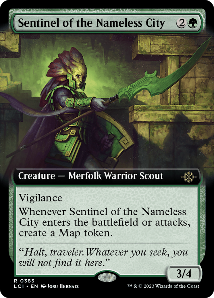 Sentinel of the Nameless City (Extended Art) [The Lost Caverns of Ixalan] | Gear Gaming Bentonville