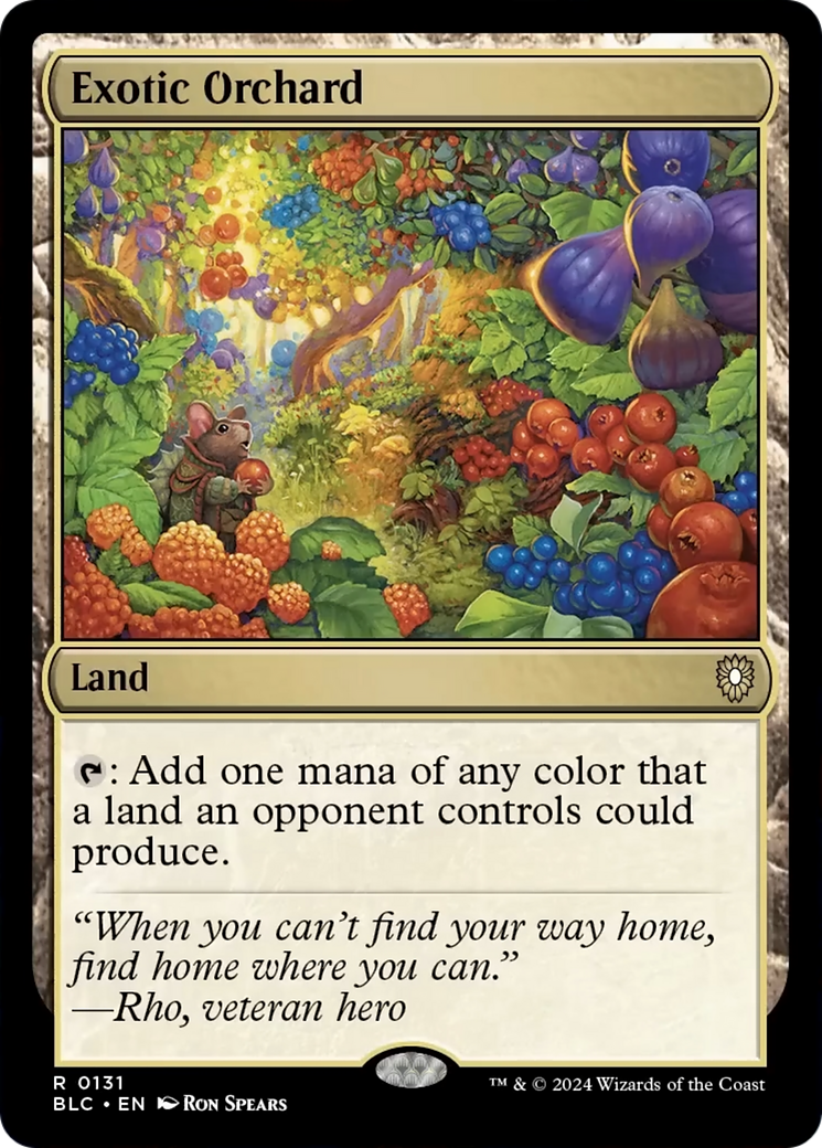 Exotic Orchard [Bloomburrow Commander] | Gear Gaming Bentonville