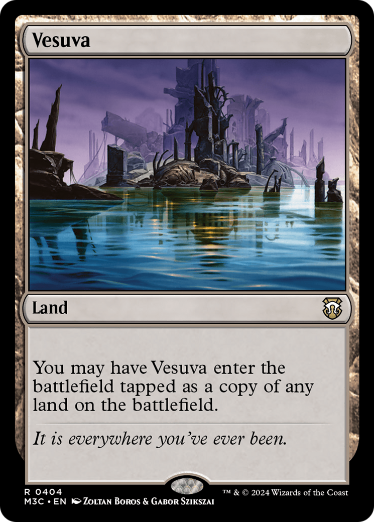 Vesuva (Ripple Foil) [Modern Horizons 3 Commander] | Gear Gaming Bentonville