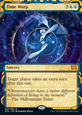 Time Warp (Foil Etched) [Strixhaven: School of Mages Mystical Archive] | Gear Gaming Bentonville