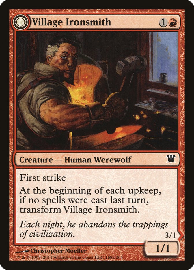 Village Ironsmith // Ironfang [Innistrad] | Gear Gaming Bentonville