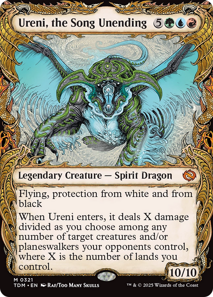 Ureni, the Song Unending (Showcase) [Tarkir: Dragonstorm] | Gear Gaming Bentonville