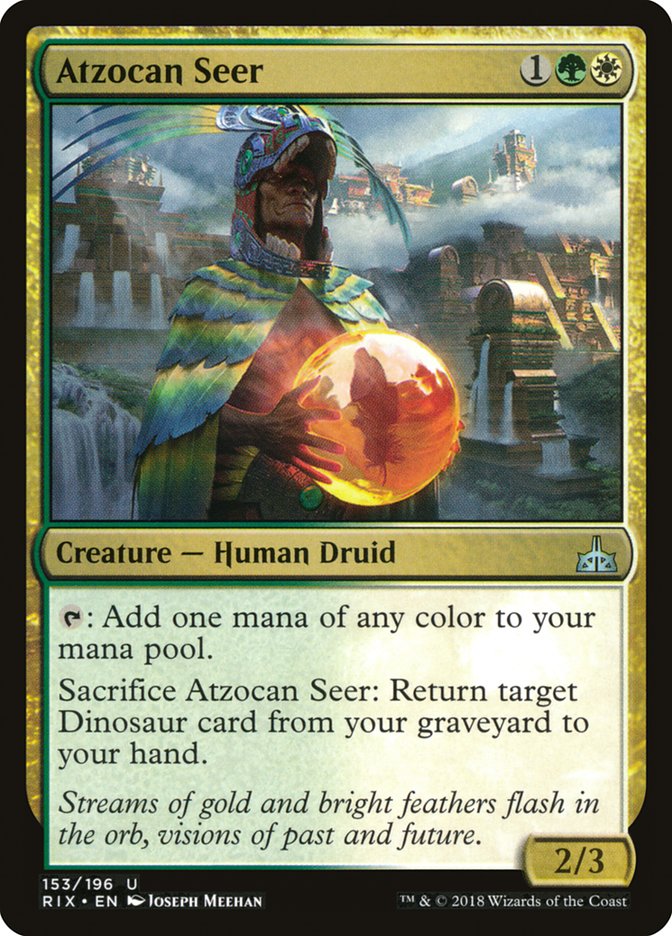 Atzocan Seer [Rivals of Ixalan] | Gear Gaming Bentonville