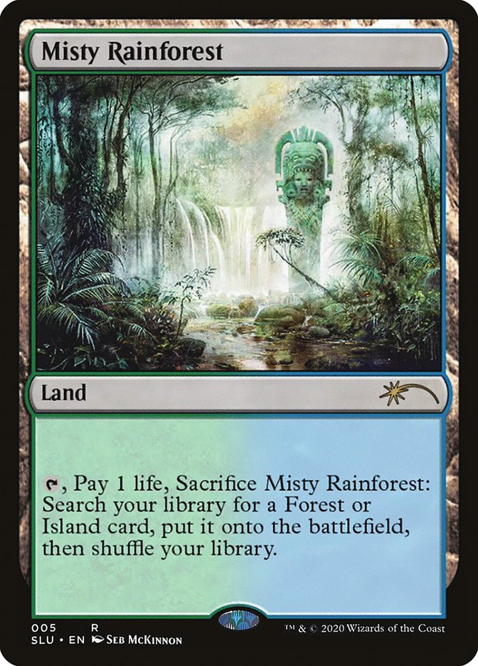 Misty Rainforest [Secret Lair: Ultimate Edition] | Gear Gaming Bentonville