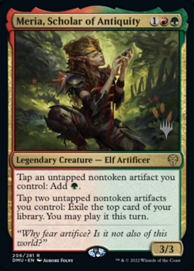 Meria, Scholar of Antiquity (Promo Pack) [Dominaria United Promos] | Gear Gaming Bentonville