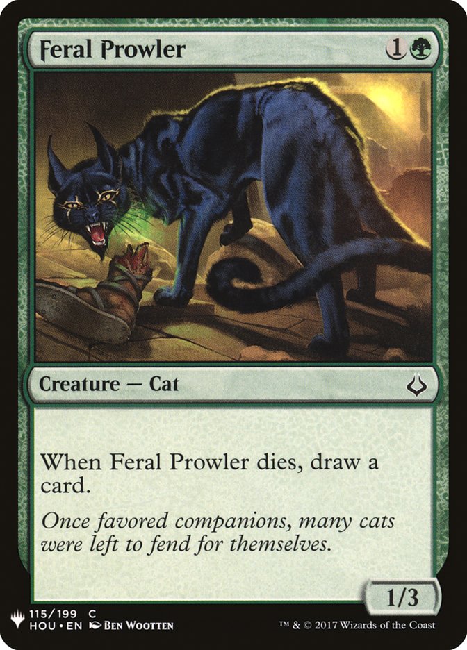 Feral Prowler [Mystery Booster] | Gear Gaming Bentonville