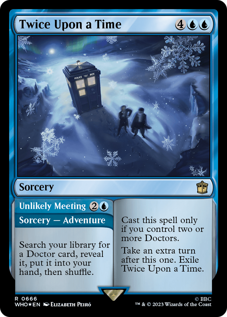 Twice Upon a Time // Unlikely Meeting (Surge Foil) [Doctor Who] | Gear Gaming Bentonville