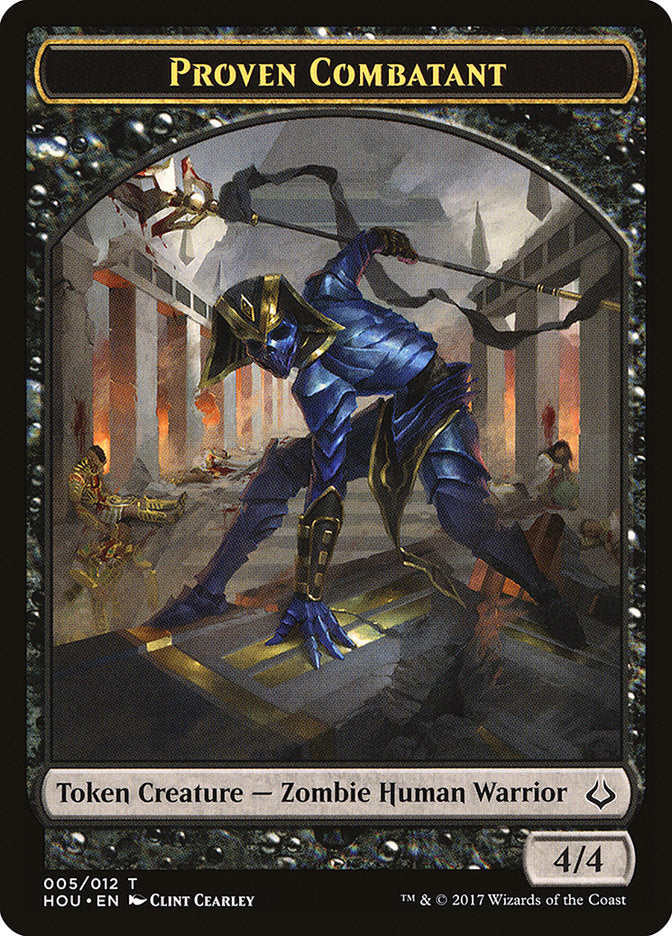 Proven Combatant Token [Hour of Devastation Tokens] | Gear Gaming Bentonville