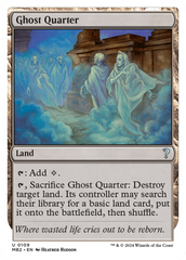 Ghost Quarter (White Border) [Mystery Booster 2] | Gear Gaming Bentonville