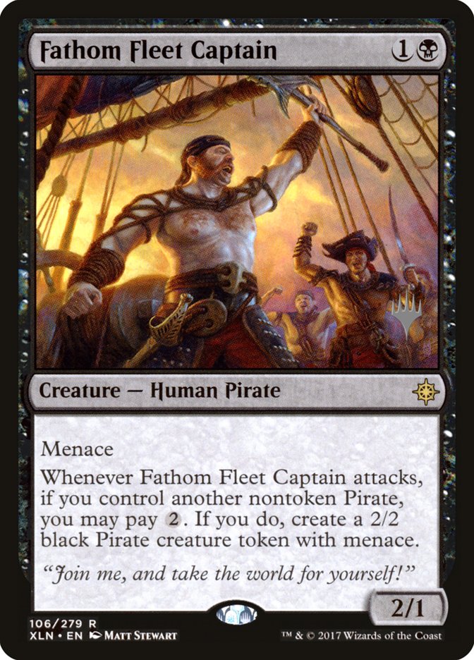 Fathom Fleet Captain (Promo Pack) [Ixalan Promos] | Gear Gaming Bentonville