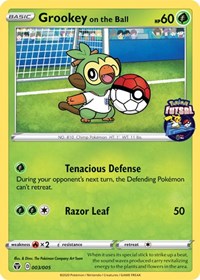 Grookey on the Ball (003/005) [Miscellaneous Cards] | Gear Gaming Bentonville