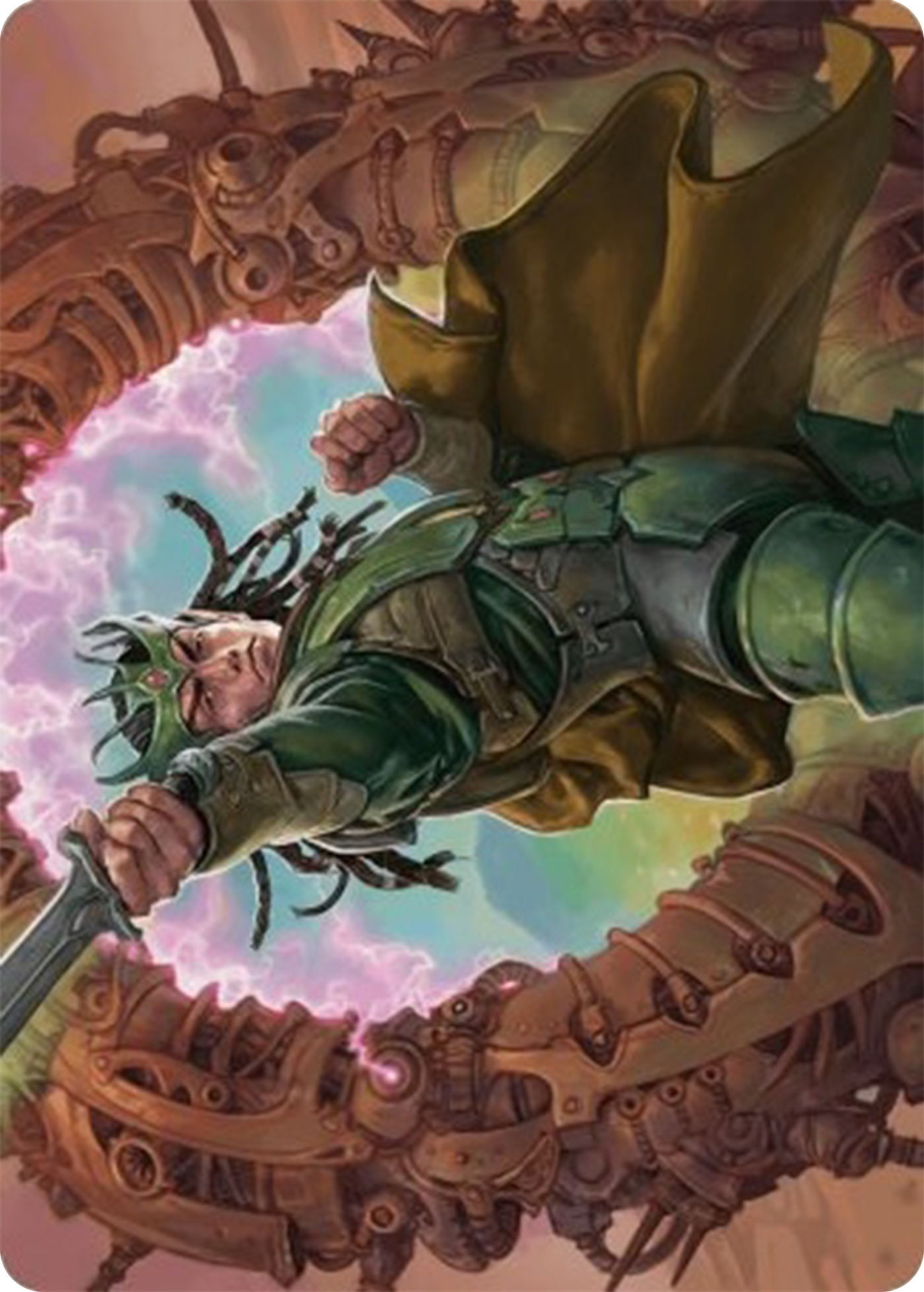 Eladamri, Korvecdal Art Card [Modern Horizons 3 Art Series] | Gear Gaming Bentonville