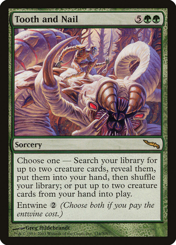 Tooth and Nail [Mirrodin] | Gear Gaming Bentonville