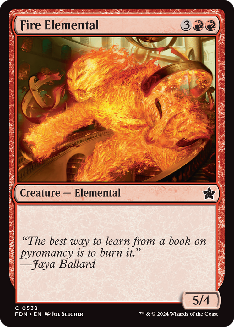 Fire Elemental [Foundations] | Gear Gaming Bentonville