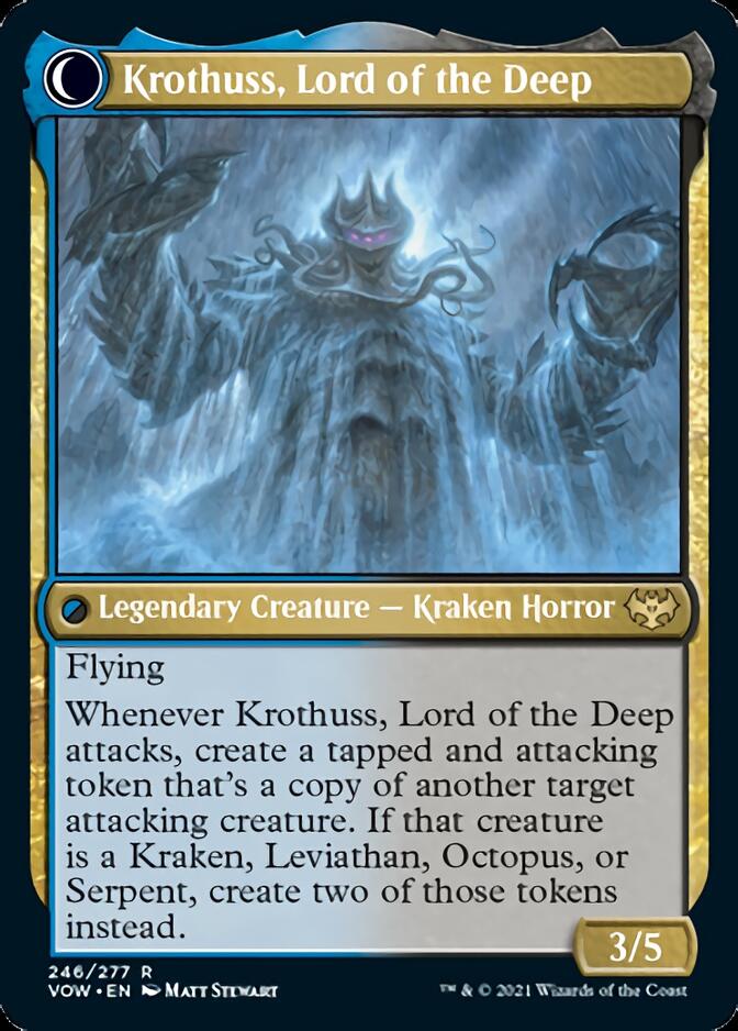 Runo Stromkirk // Krothuss, Lord of the Deep [Innistrad: Crimson Vow] | Gear Gaming Bentonville