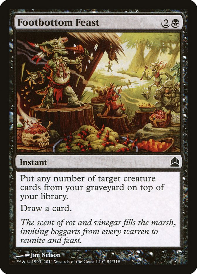 Footbottom Feast [Commander 2011] | Gear Gaming Bentonville