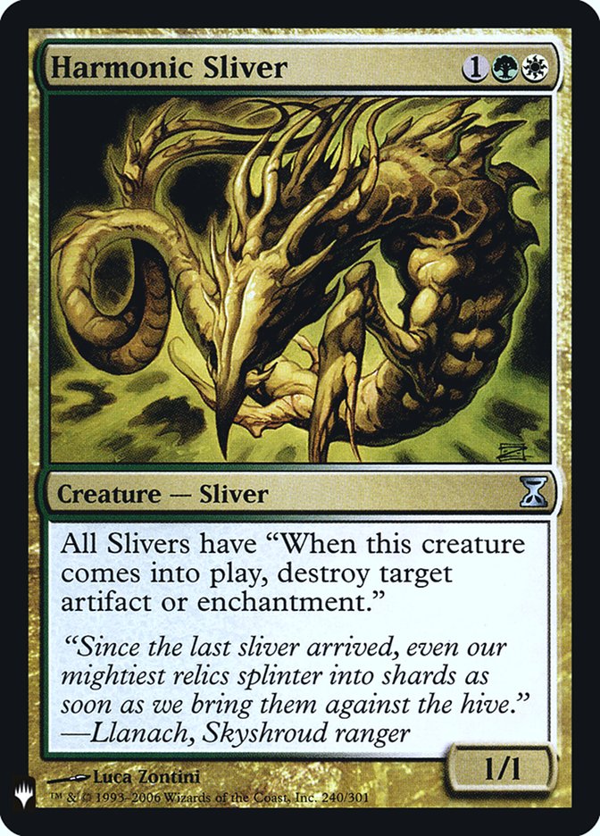 Harmonic Sliver [Mystery Booster] | Gear Gaming Bentonville